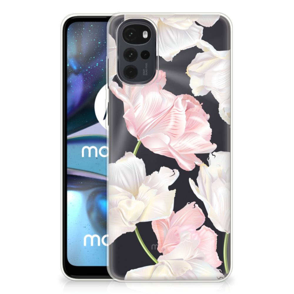 Motorola Moto G22 TPU Case Lovely Flowers