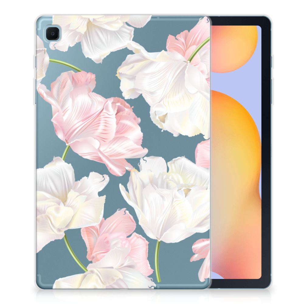 Samsung Galaxy Tab S6 Lite | S6 Lite (2022) Siliconen Hoesje Lovely Flowers