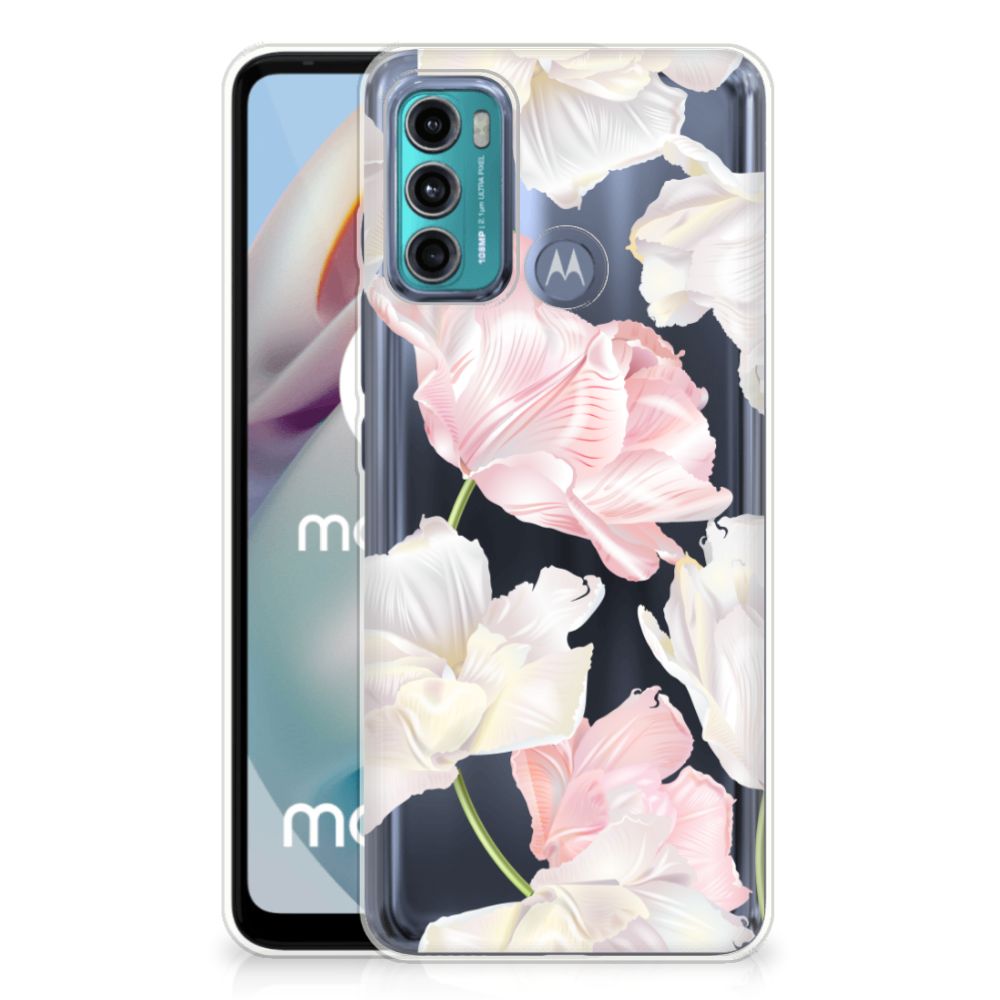 Motorola Moto G60 TPU Case Lovely Flowers