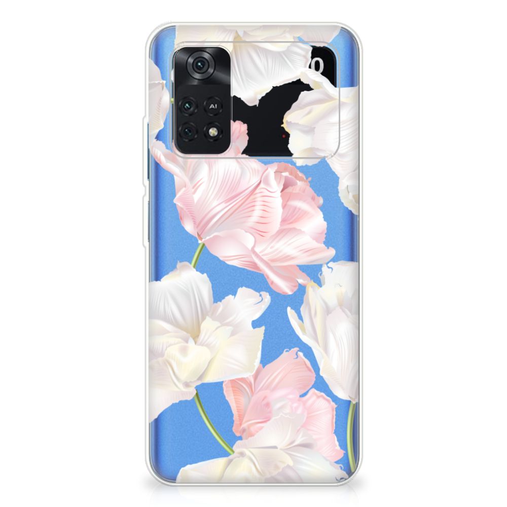 Xiaomi Poco M4 Pro 4G TPU Case Lovely Flowers