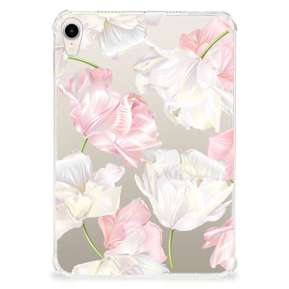 Apple iPad mini 6 (2021) Siliconen Hoesje Lovely Flowers