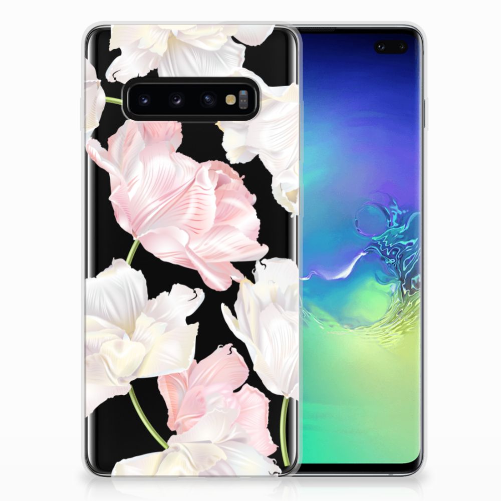 Samsung Galaxy S10 Plus TPU Case Lovely Flowers