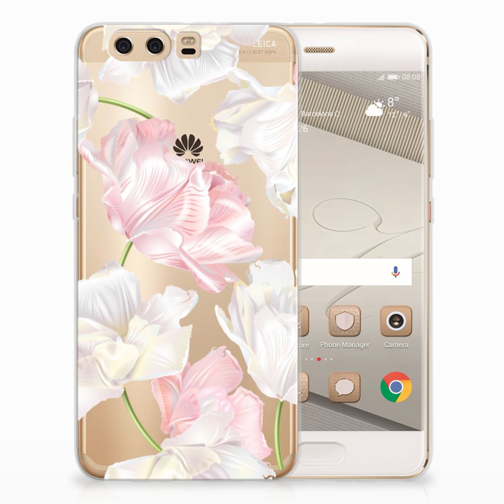 Huawei P10 Plus TPU Case Lovely Flowers