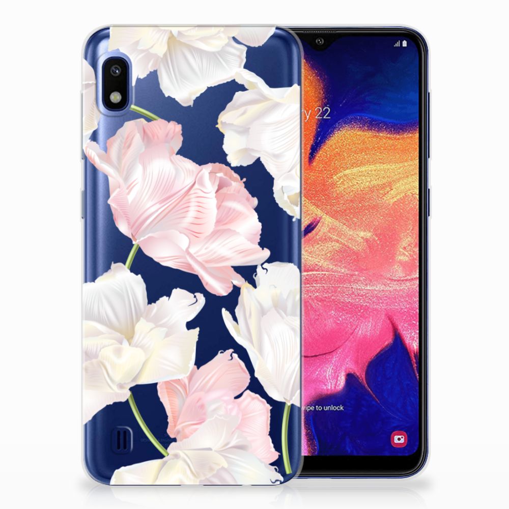Samsung Galaxy A10 TPU Case Lovely Flowers