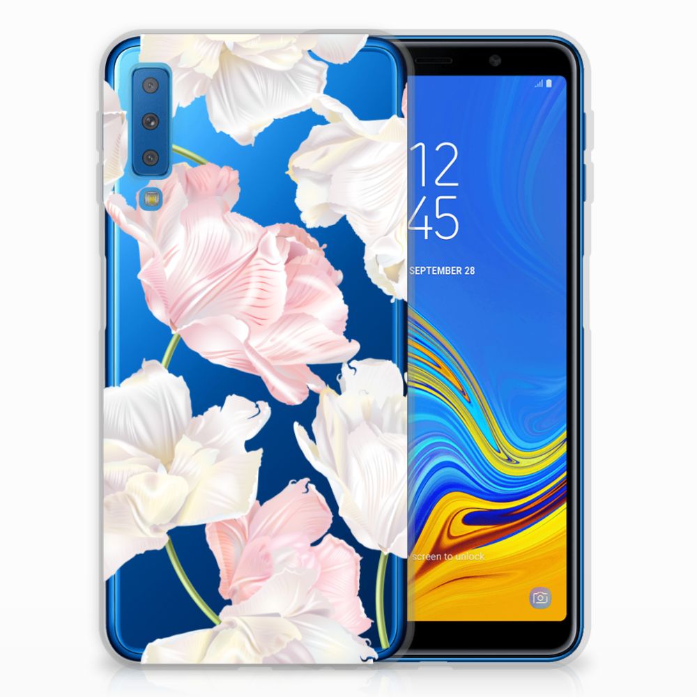 Samsung Galaxy A7 (2018) TPU Case Lovely Flowers