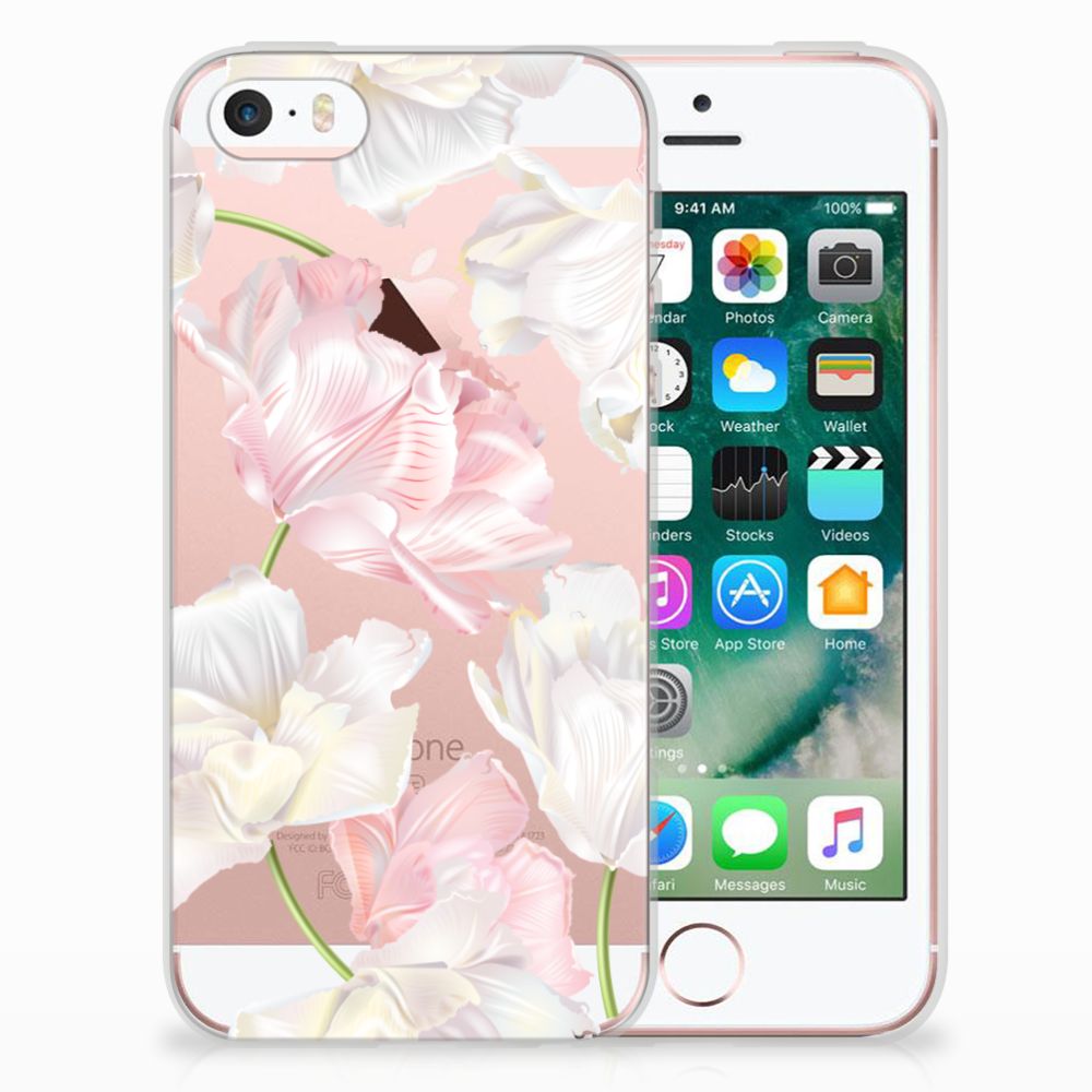 Apple iPhone SE | 5S TPU Case Lovely Flowers