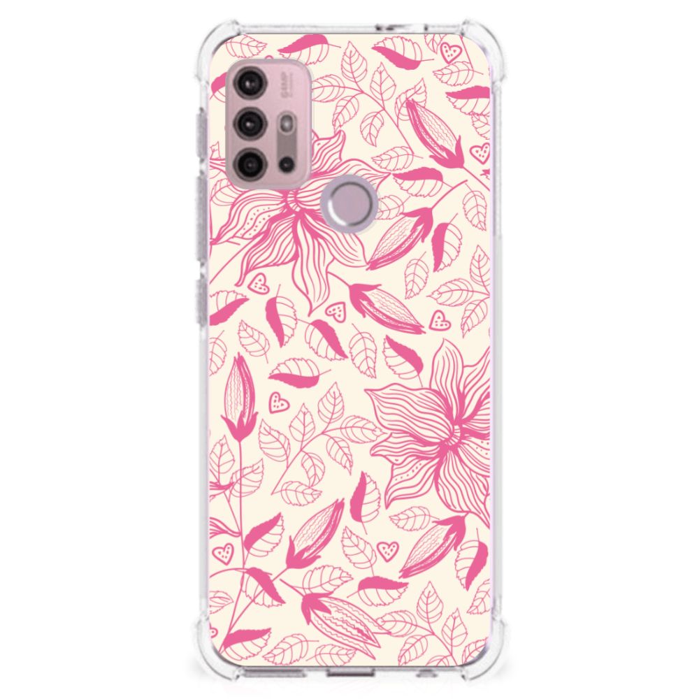 Motorola Moto G30 | G20 | G10 Case Pink Flowers