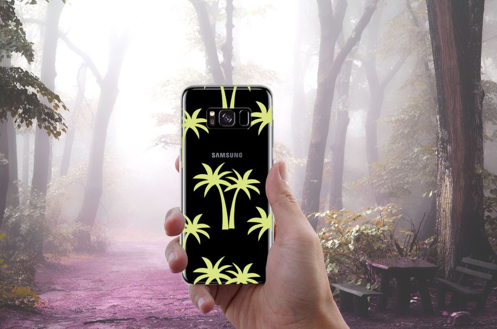 Samsung Galaxy S8 TPU Case Palmtrees