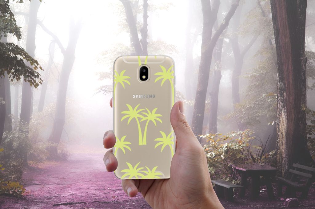 Samsung Galaxy J5 2017 TPU Case Palmtrees