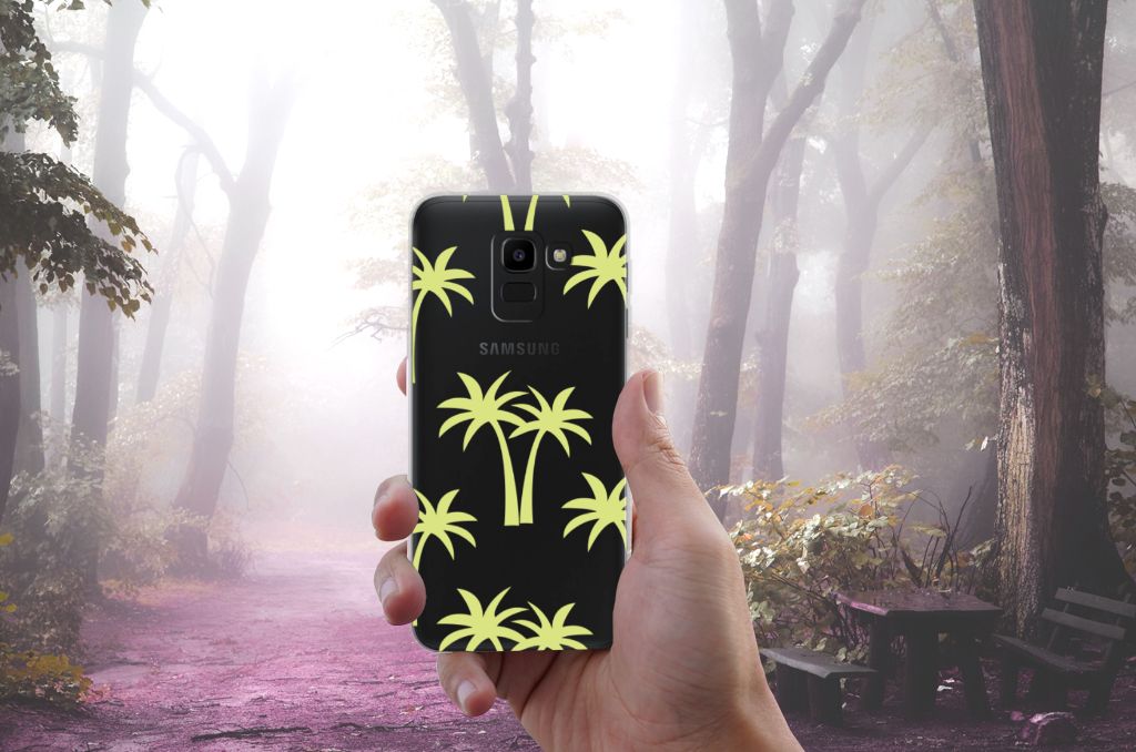 Samsung Galaxy J6 2018 TPU Case Palmtrees