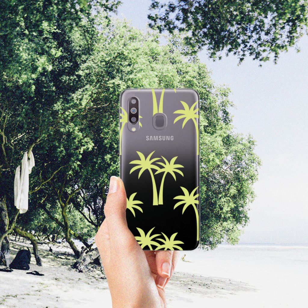 Samsung Galaxy M30 TPU Case Palmtrees
