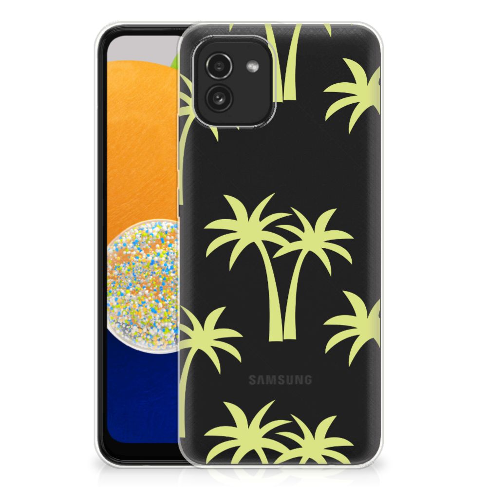 Samsung Galaxy A03 TPU Case Palmtrees