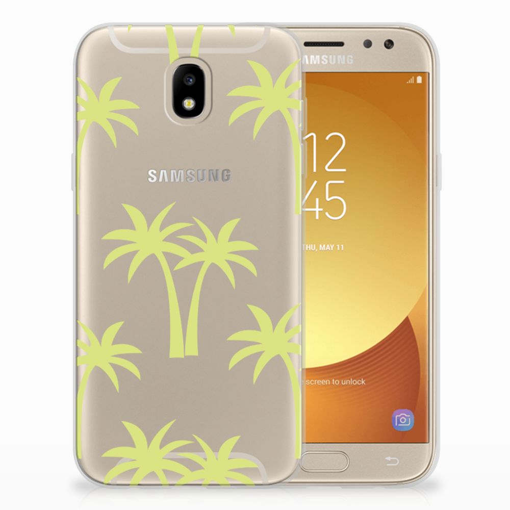Samsung Galaxy J5 2017 TPU Case Palmtrees