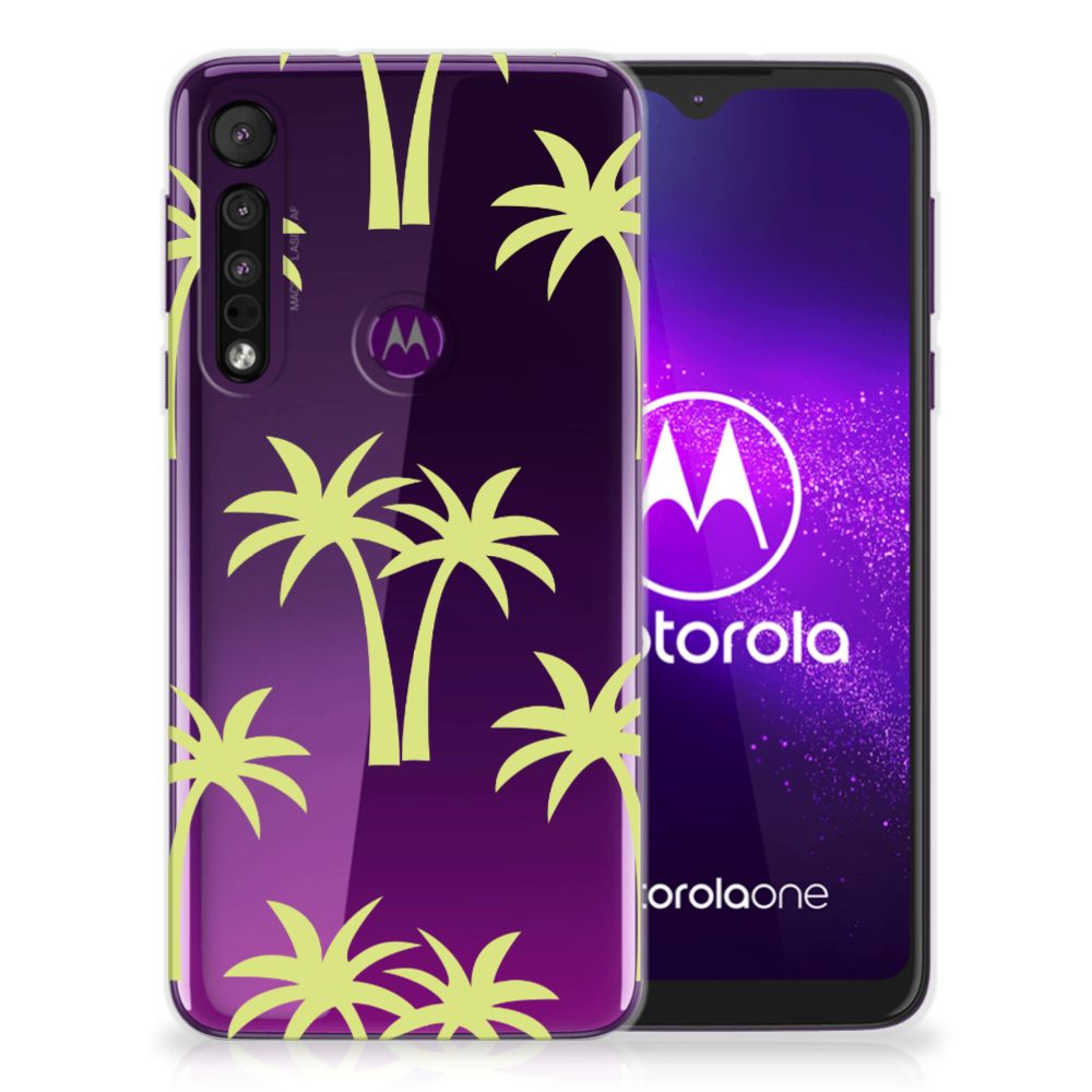 Motorola One Macro TPU Case Palmtrees