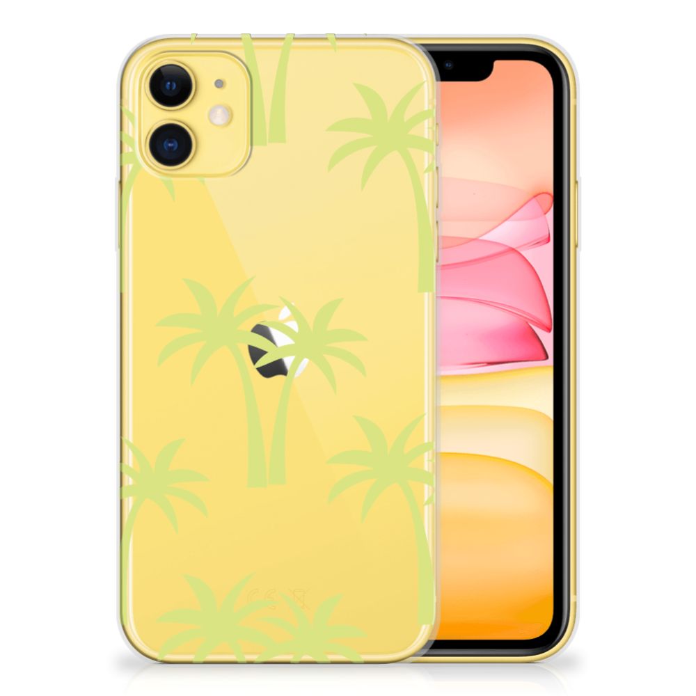 Apple iPhone 11 TPU Case Palmtrees