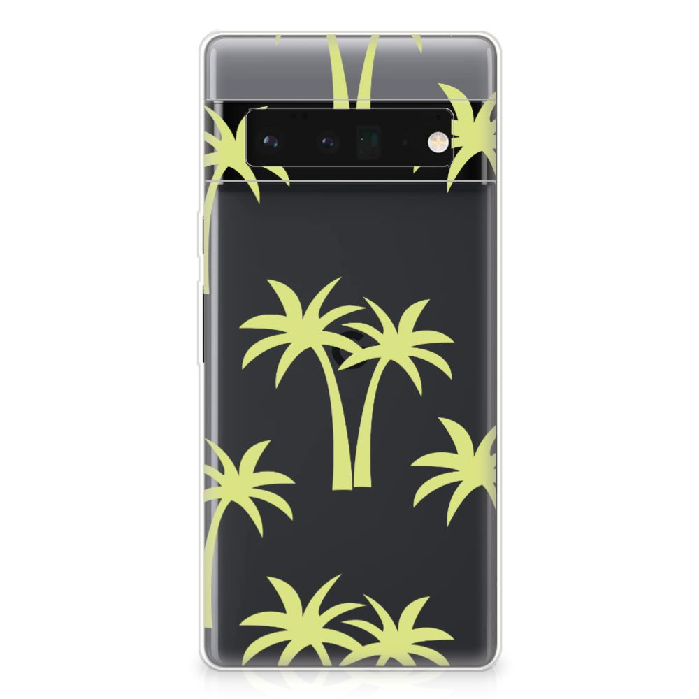 Google Pixel 6 Pro TPU Case Palmtrees