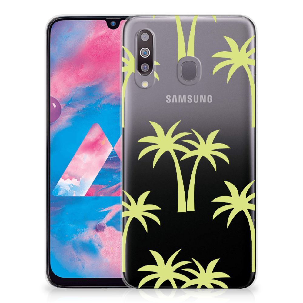 Samsung Galaxy M30 TPU Case Palmtrees