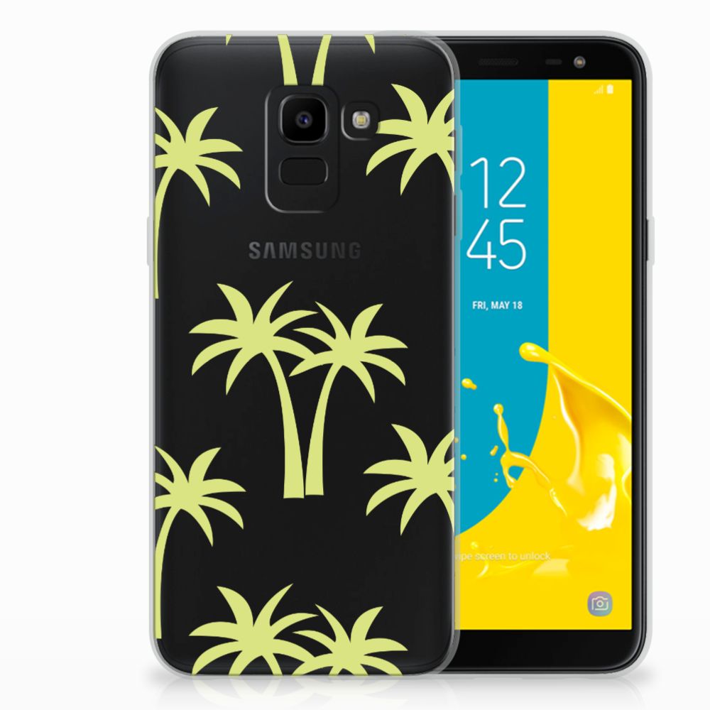Samsung Galaxy J6 2018 TPU Case Palmtrees