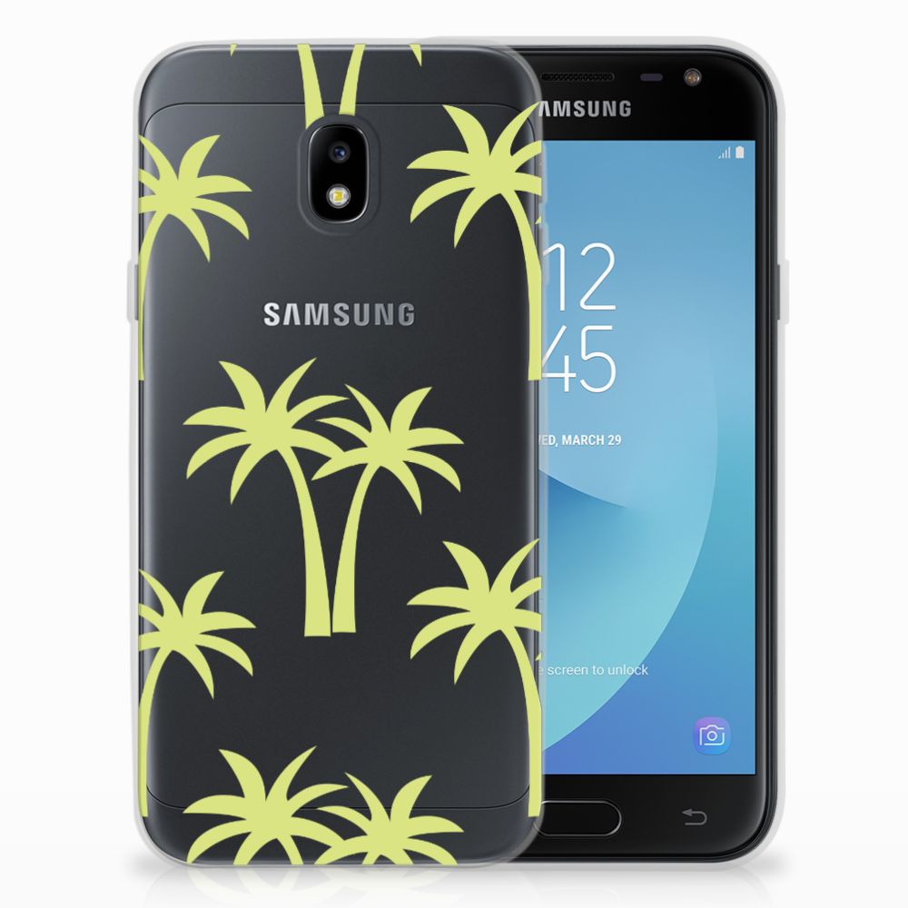 Samsung Galaxy J3 2017 TPU Case Palmtrees