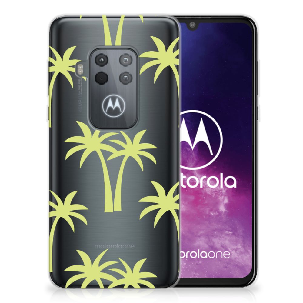 Motorola One Zoom TPU Case Palmtrees
