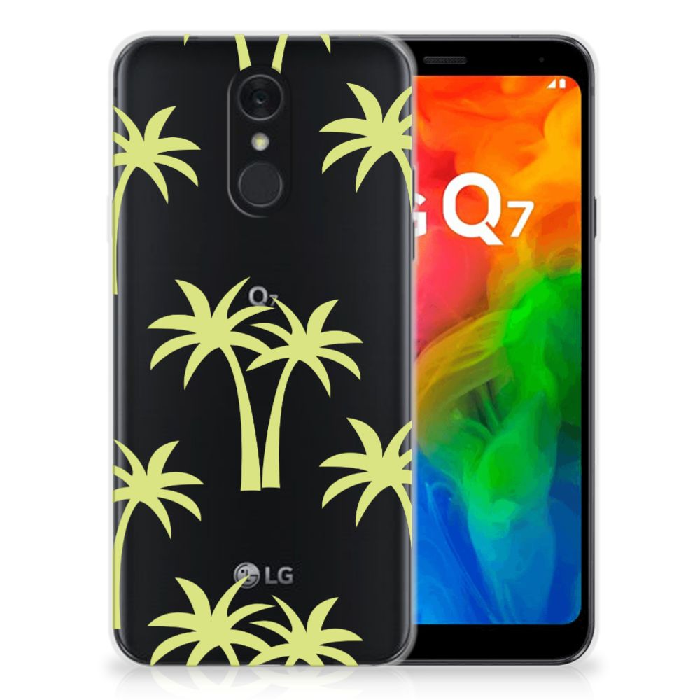 LG Q7 TPU Case Palmtrees