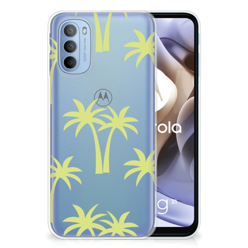 Motorola Moto G31 | G41 TPU Case Palmtrees