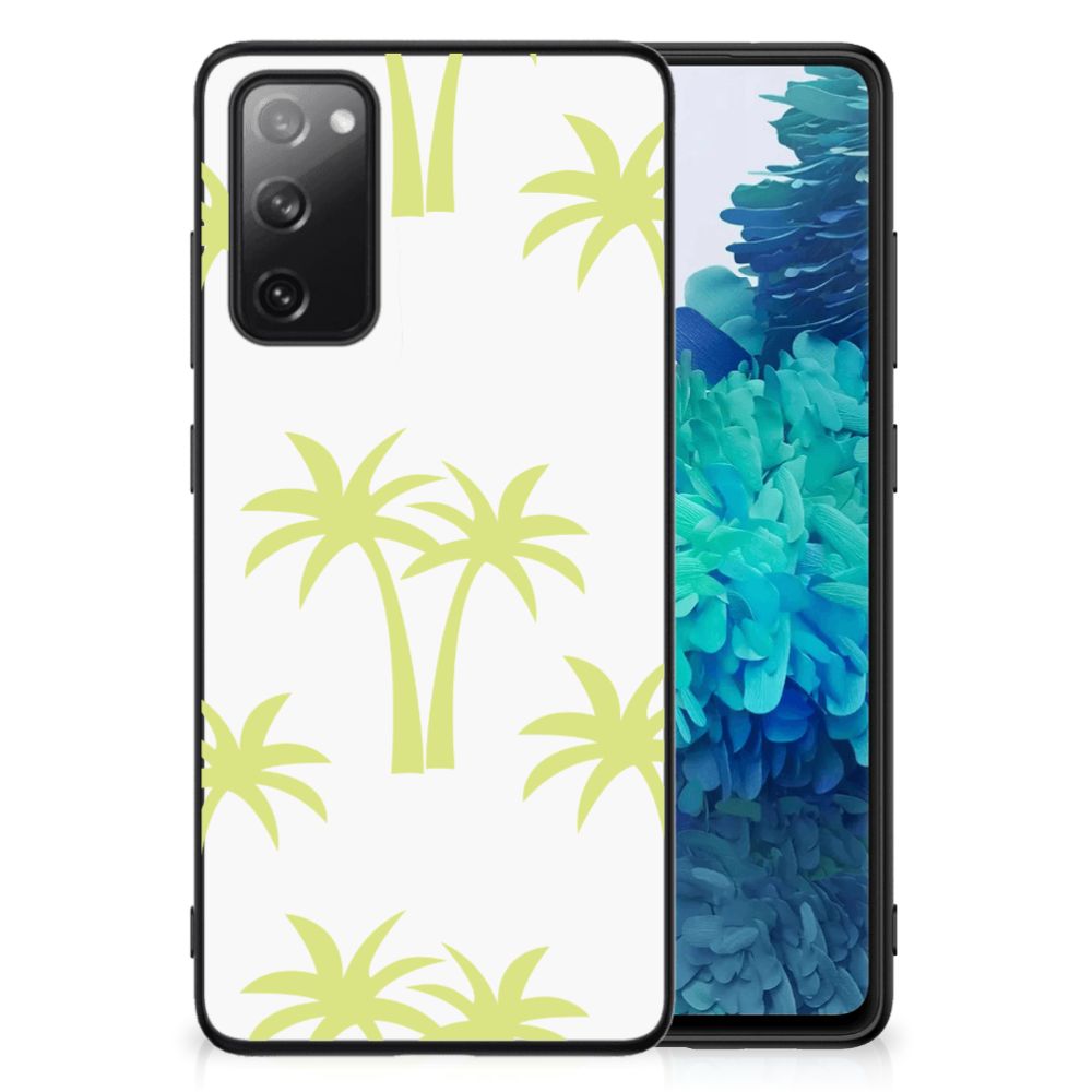 Samsung Galaxy S20 FE Bloemen Hoesje Palmtrees