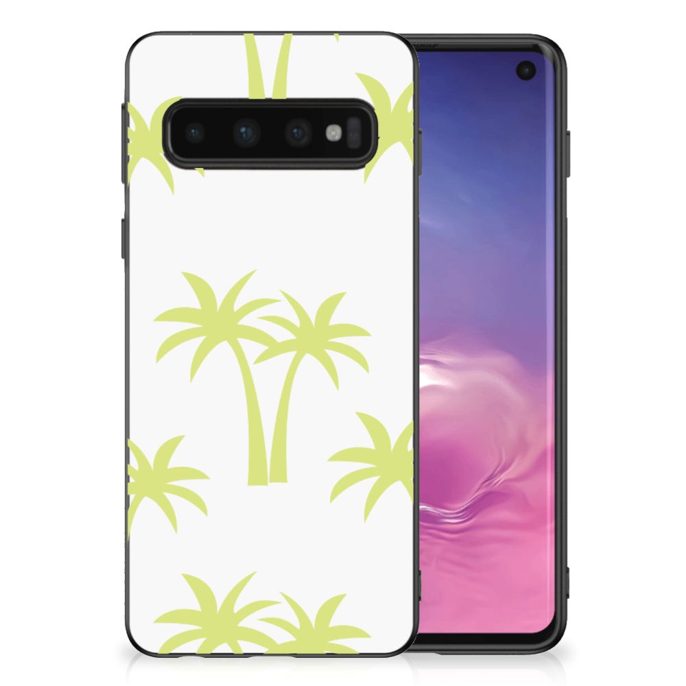 Samsung Galaxy S10 Skin Case Palmtrees