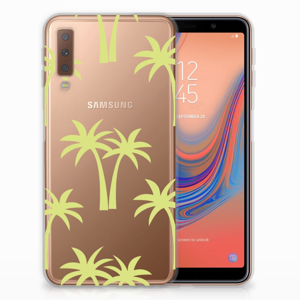 Samsung Galaxy A7 (2018) TPU Case Palmtrees