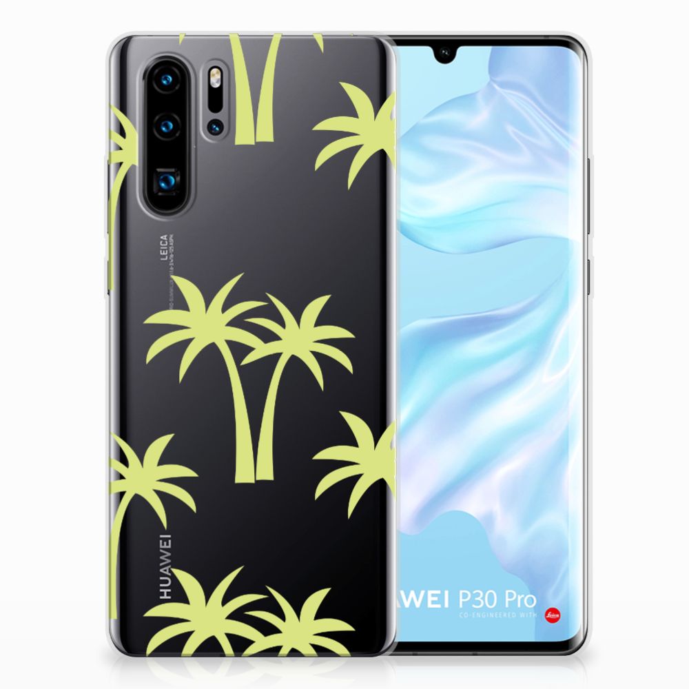 Huawei P30 Pro TPU Case Palmtrees