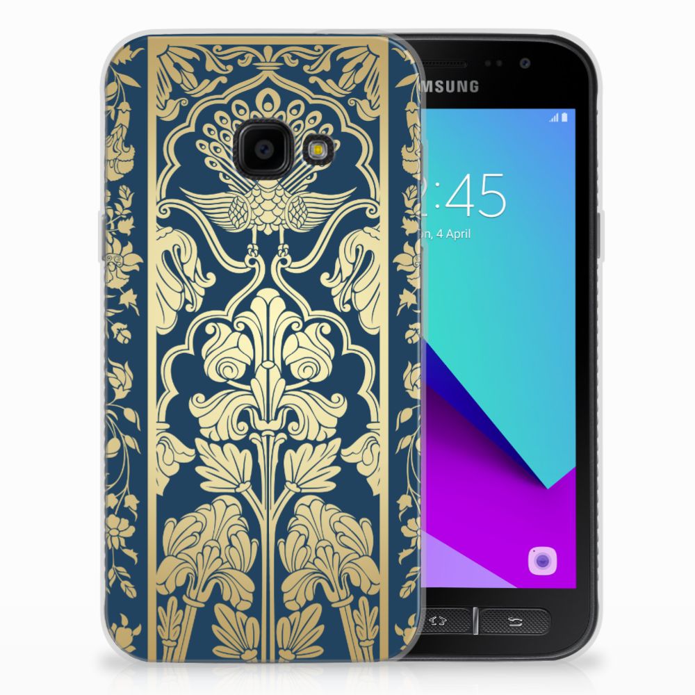 Samsung Galaxy Xcover 4 | Xcover 4s TPU Case Beige Flowers