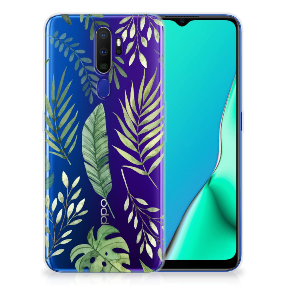 OPPO A9 2020 TPU Case Leaves
