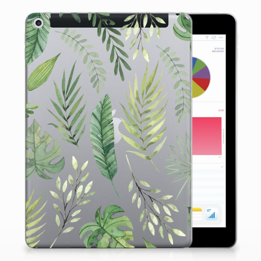 Apple iPad 9.7 2018 | 2017 Uniek Tablethoesje Leaves