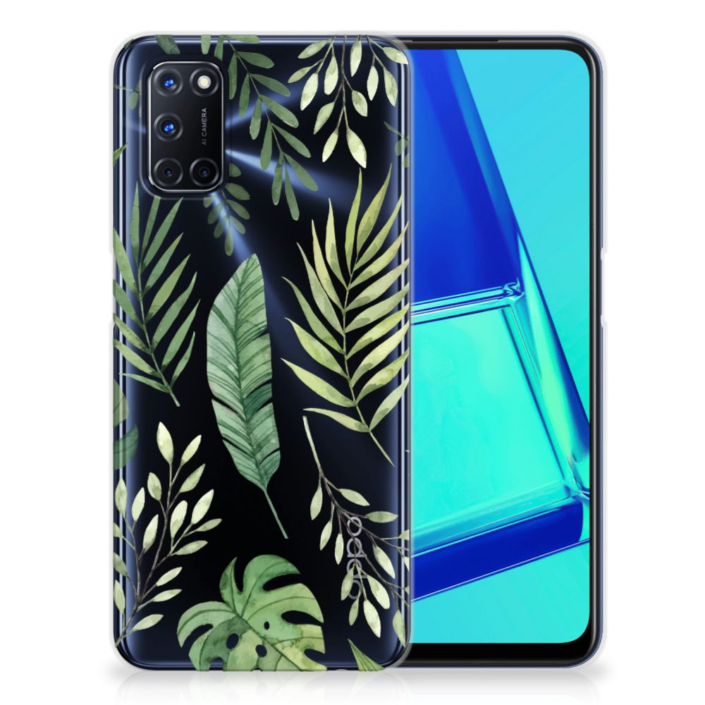 OPPO A52 | A72 TPU Case Leaves