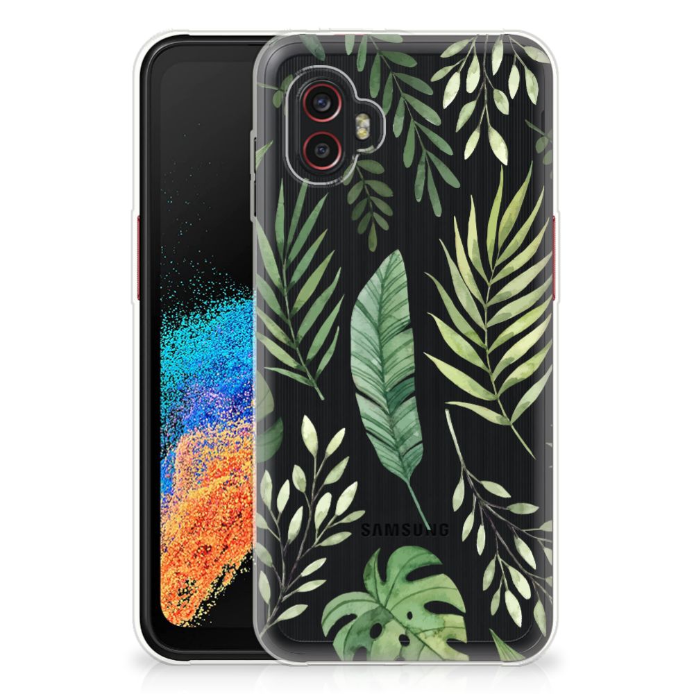 Samsung Galaxy Xcover 6 Pro TPU Case Leaves
