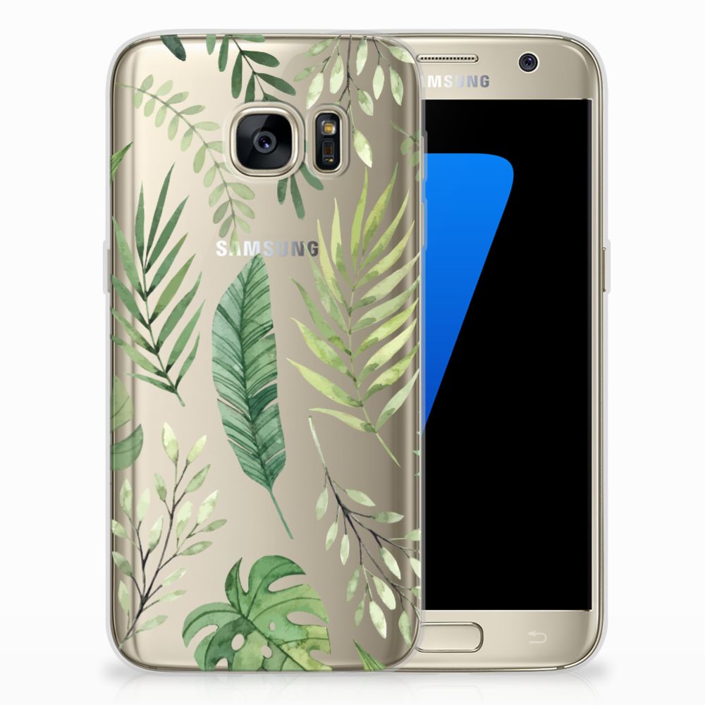 Samsung Galaxy S7 TPU Case Leaves
