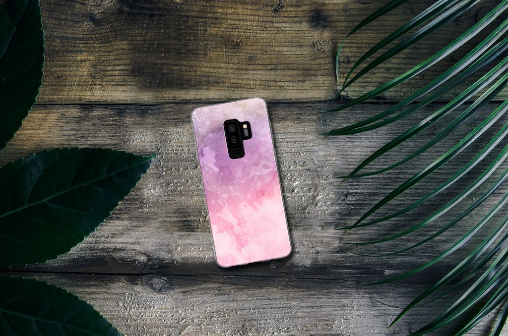 Hoesje maken Samsung Galaxy S9 Plus Pink Purple Paint