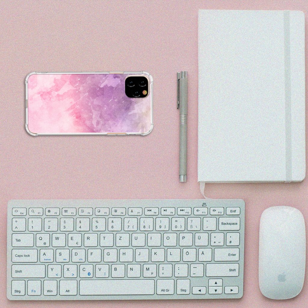 Back Cover Apple iPhone 11 Pro Max Pink Purple Paint
