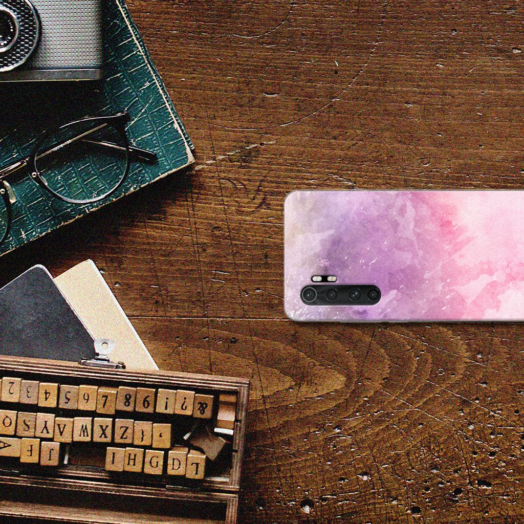 Hoesje maken Xiaomi Mi Note 10 Lite Pink Purple Paint