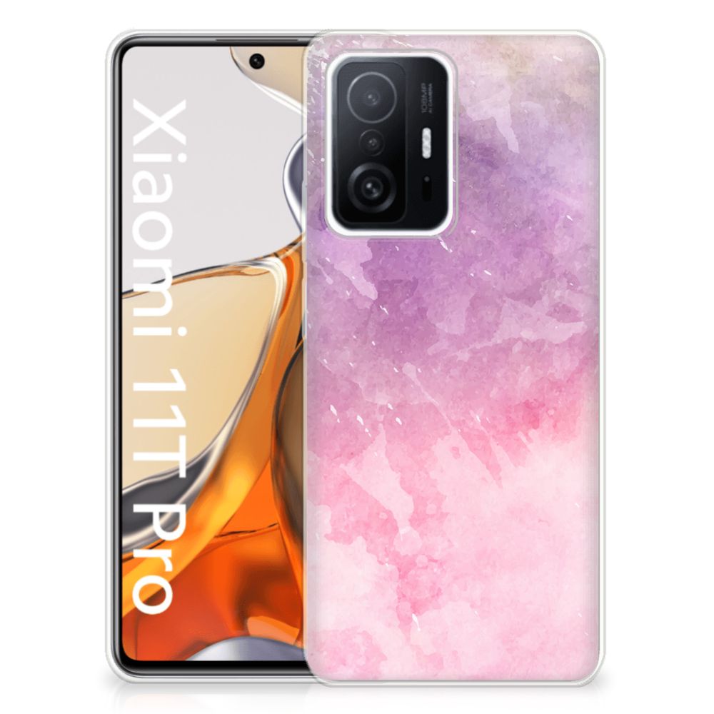 Hoesje maken Xiaomi 11T | 11T Pro Pink Purple Paint