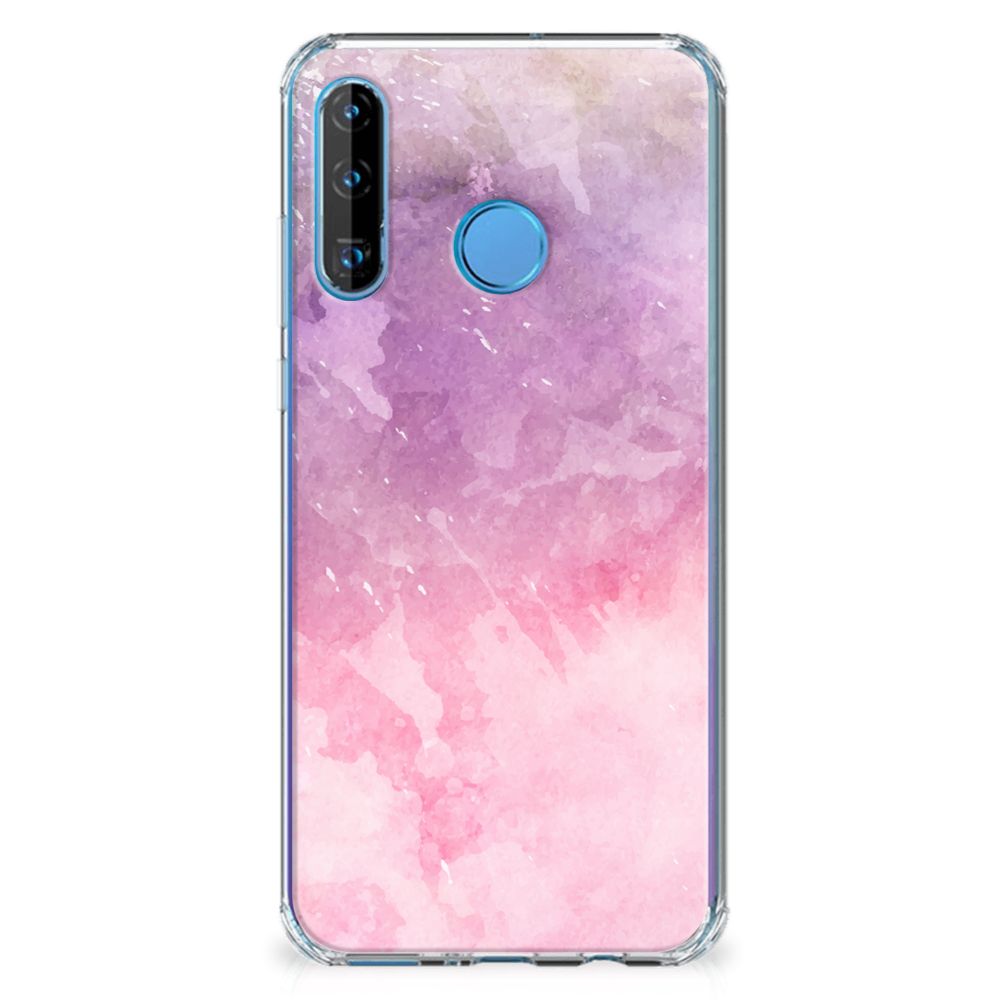 Back Cover Huawei P30 Lite Pink Purple Paint