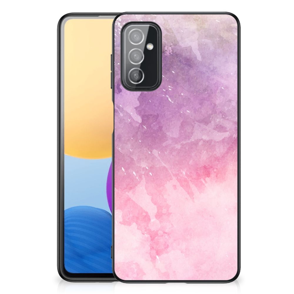 Kleurrijke Telefoonhoesje Samsung Galaxy M52 Pink Purple Paint