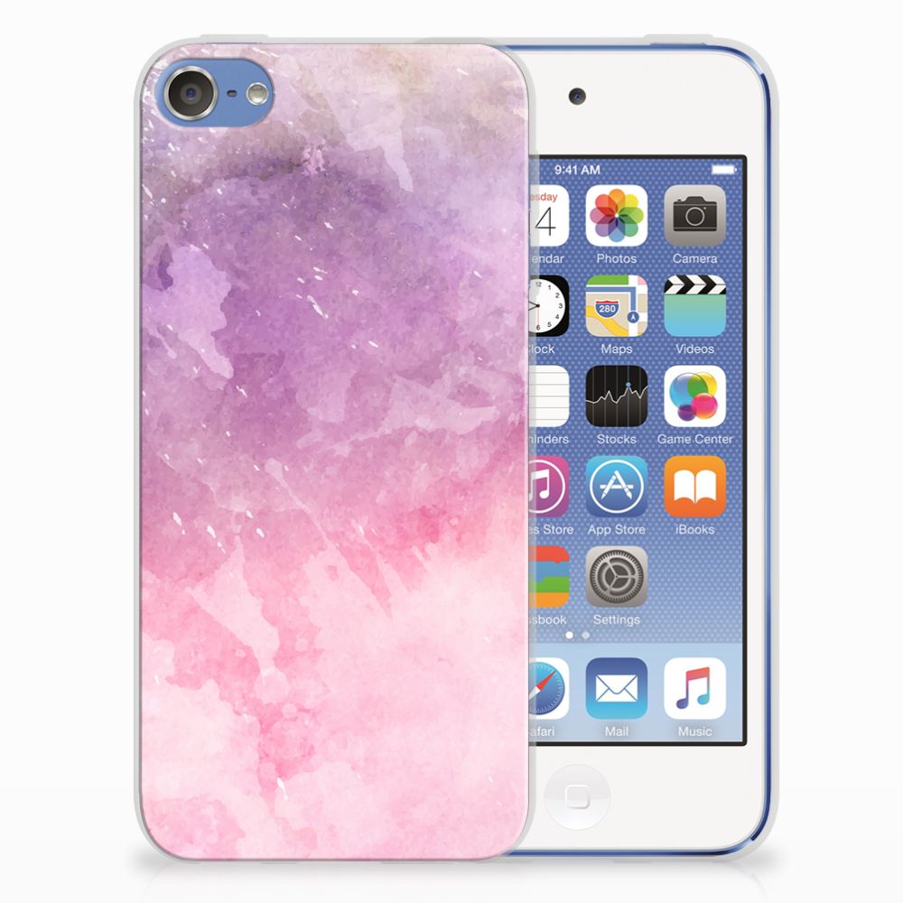 Hoesje maken Apple iPod Touch 5 | 6 Pink Purple Paint