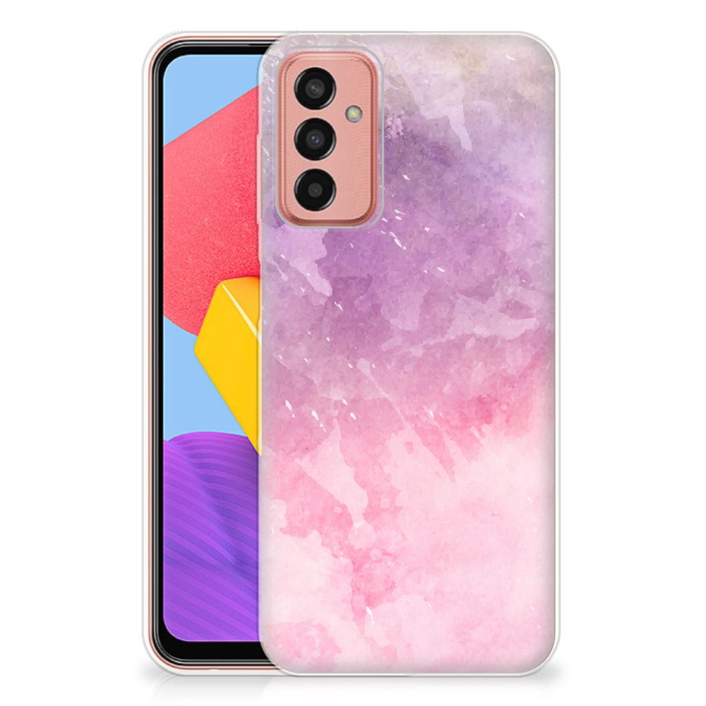 Hoesje maken Samsung Galaxy M13 | M23 Pink Purple Paint