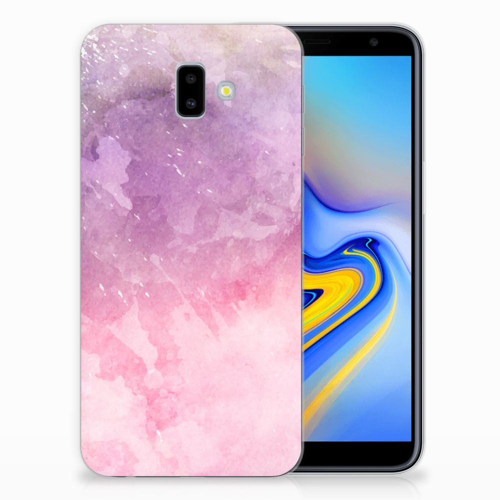 Hoesje maken Samsung Galaxy J6 Plus (2018) Pink Purple Paint