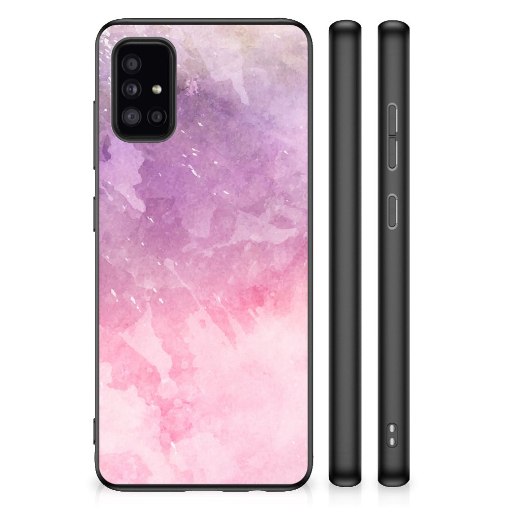 Case Samsung Galaxy A51 Pink Purple Paint