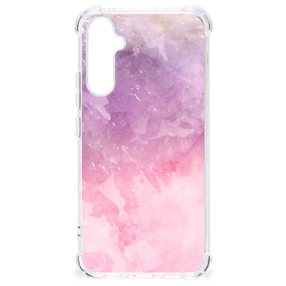 Back Cover Samsung Galaxy A34 Pink Purple Paint