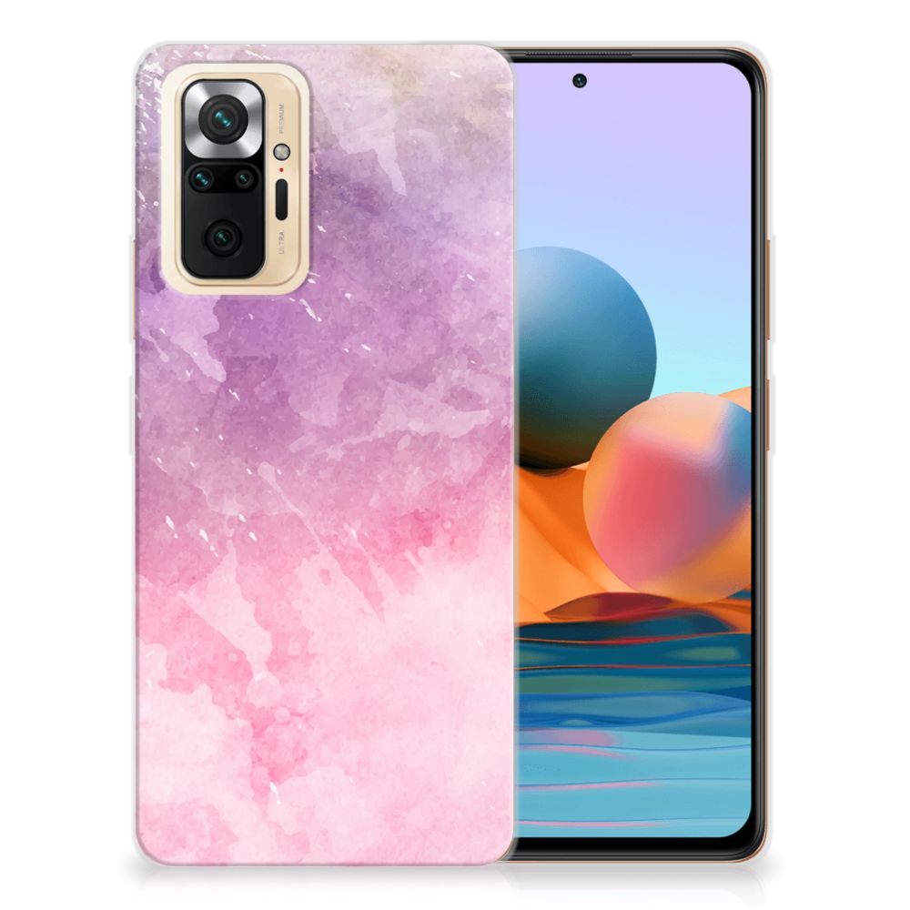 Hoesje maken Xiaomi Redmi Note 10 Pro Pink Purple Paint