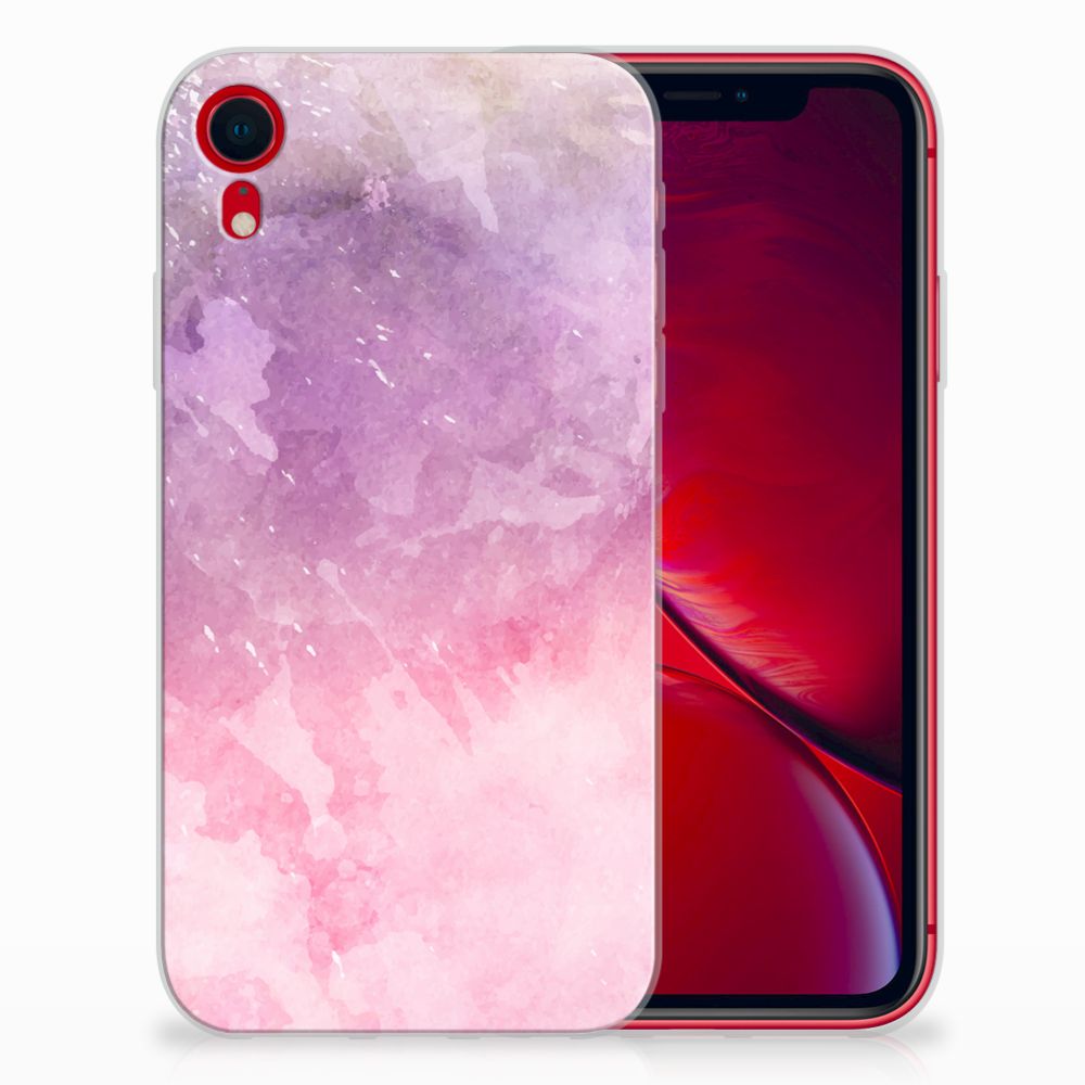 Hoesje maken Apple iPhone Xr Pink Purple Paint