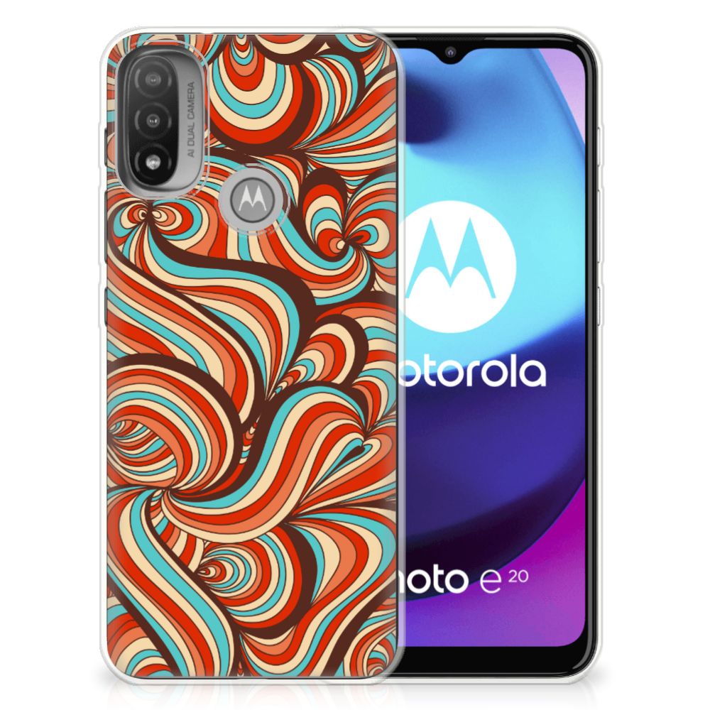 Motorola Moto E20 | E40 Hoesje maken Retro